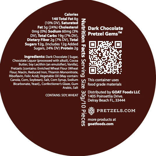 Dark Chocolate Pretzel Gems™ - Image 6