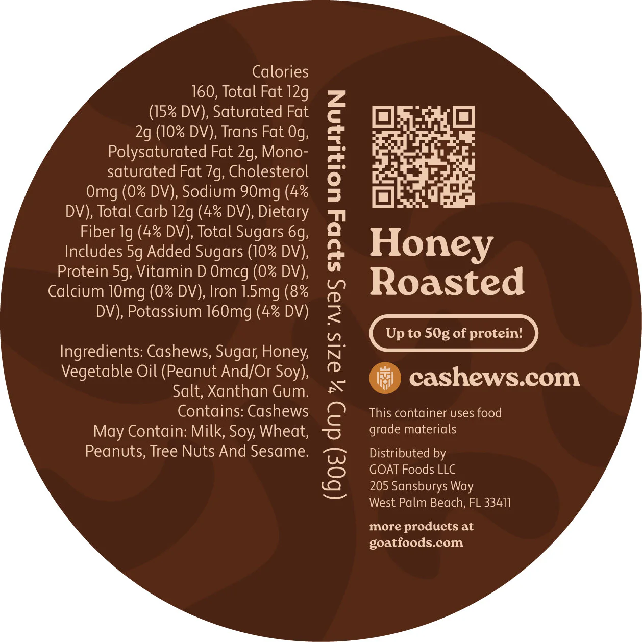 Honey Roasted Cashews - Image 4