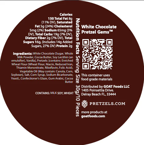 White Chocolate Pretzel Gems™ - Image 4